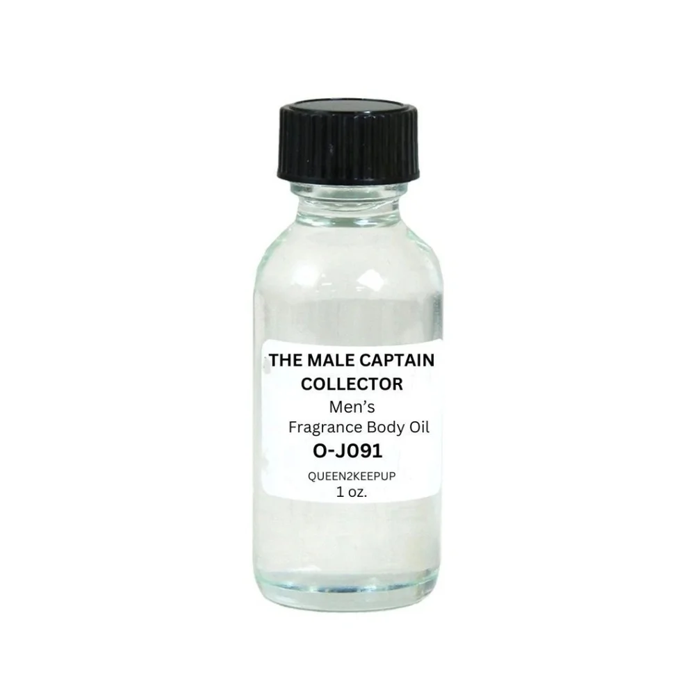 The Male Captain Collector (Men) Body Oil 1 oz Fragrance Pure Uncut Scent